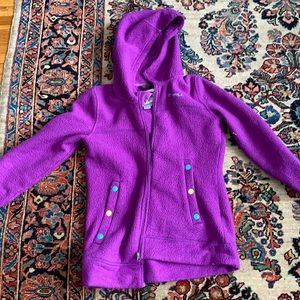 Girls O’Neill purple fleece - size 12